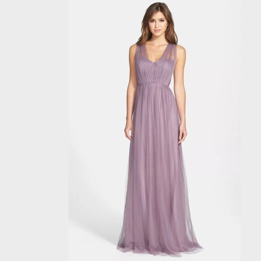 Jenny Yoo | Annabelle Convertible Tulle Dress - Picture 3 of 11